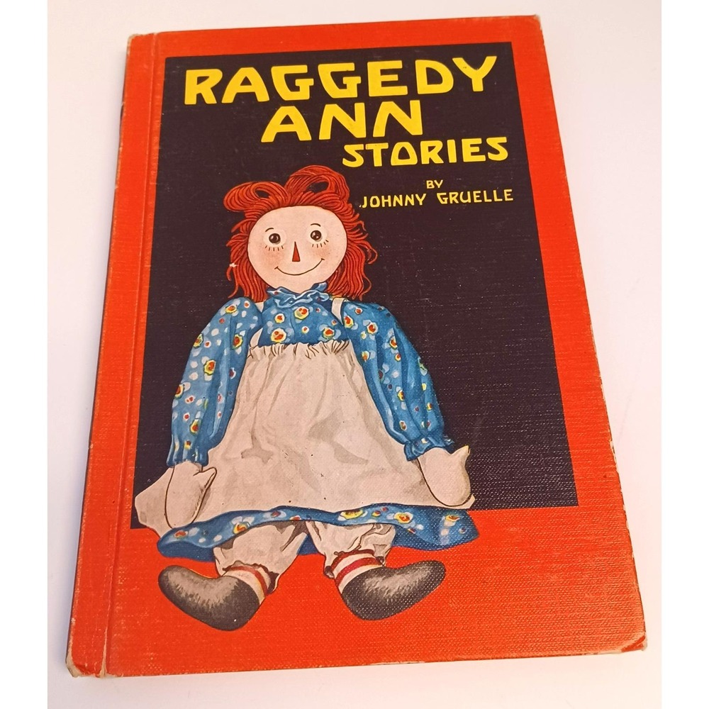 Vintage 1961 Raggedy Ann Stories Johnny Gruelle Hardcover Book Bobbs-Merrill